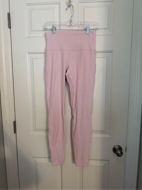 Lululemon Pink Organza Align High-Rise Leggings 28”